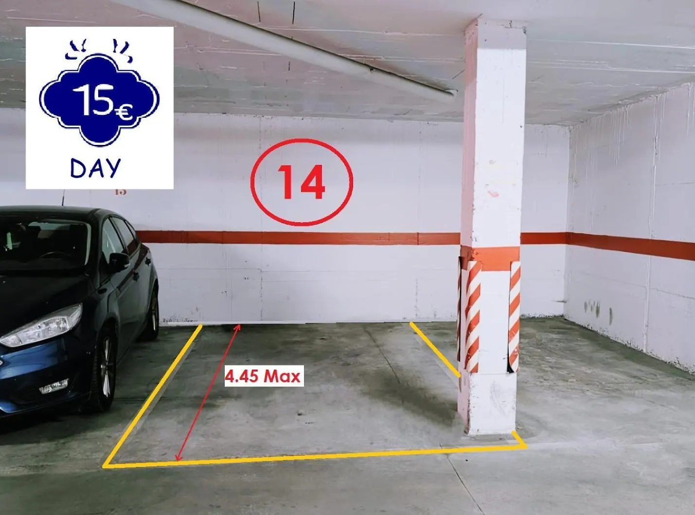 Apartment Ferienwohnung El Faro Centro De Malaga Con Parking 445 Max Spanien